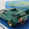 Scalextric C4500 Lamborghini Countach - Green + Gold Slot Car 1:32 Scale