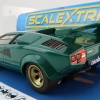Scalextric C4500 Lamborghini Countach - Green + Gold Slot Car 1:32 Scale