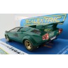 Scalextric C4500 Lamborghini Countach - Green + Gold Slot Car 1:32 Scale