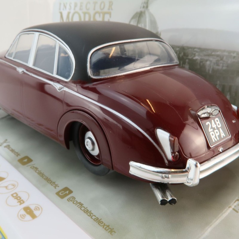 Scalextric C4502 Jaguar MK2 - Inspector Morse Slot Car 1:32 Scale