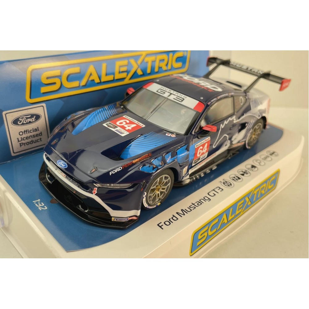 Scalextric C4503 - Ford Mustang GT3 Multimatic Motorsport 24h of Daytona 2024 Slot Car 1:32 Scale