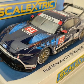 Scalextric C4503 - Ford Mustang GT3 Multimatic Motorsport 24h of Daytona 2024 Slot Car 1:32 Scale