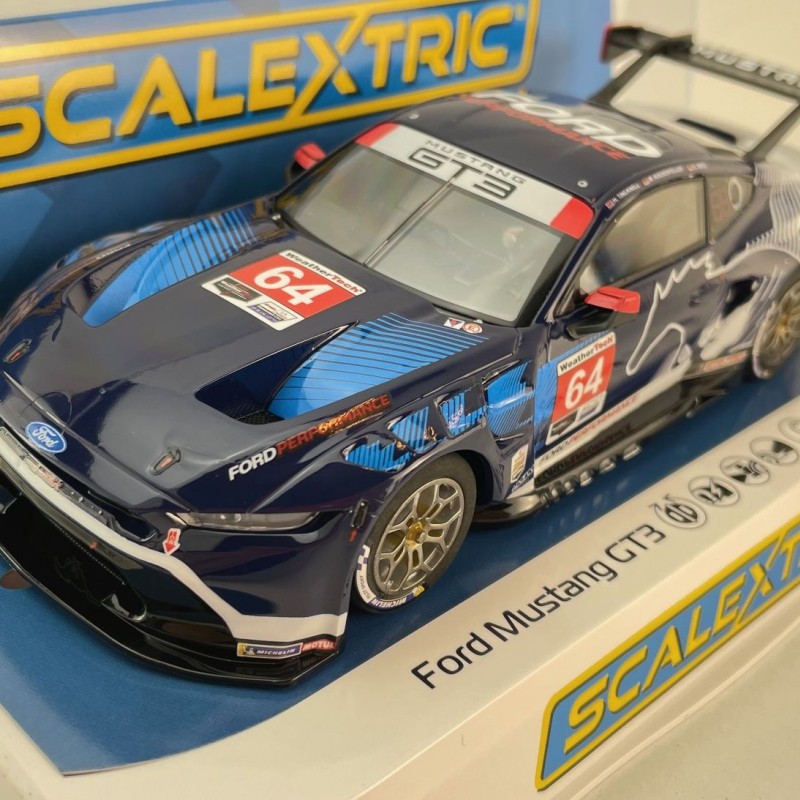 Scalextric C4503 - Ford Mustang GT3 Multimatic Motorsport 24h of Daytona 2024 Slot Car 1:32 Scale
