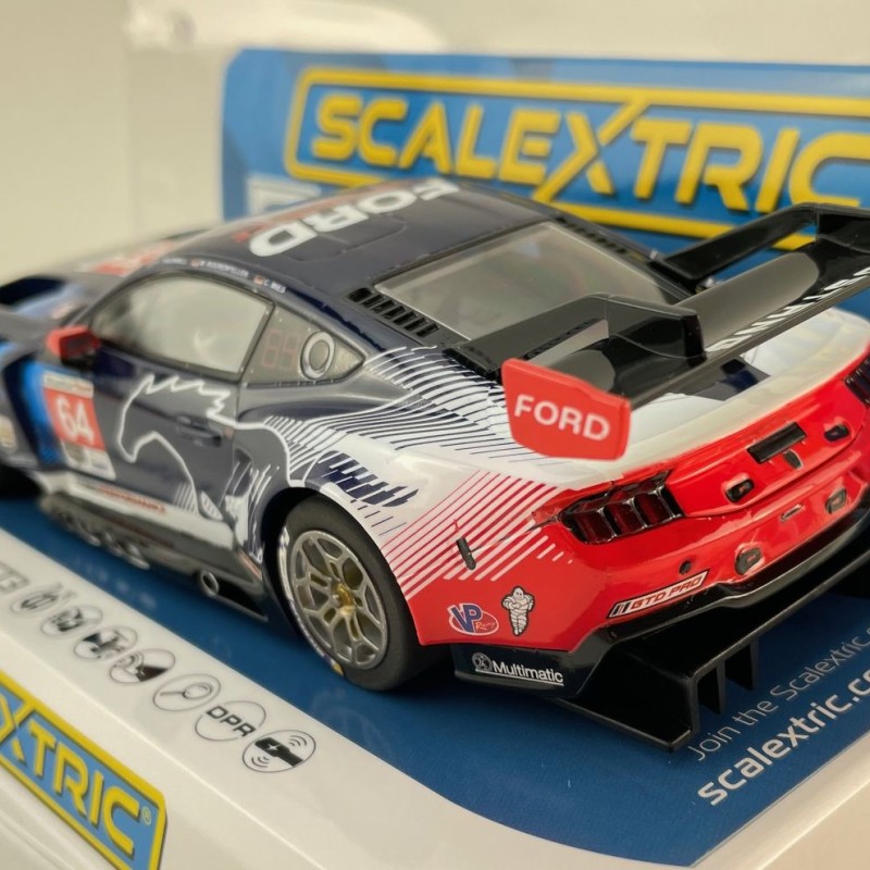 Scalextric C4503 - Ford Mustang GT3 Multimatic Motorsport 24h of Daytona 2024 Slot Car 1:32 Scale