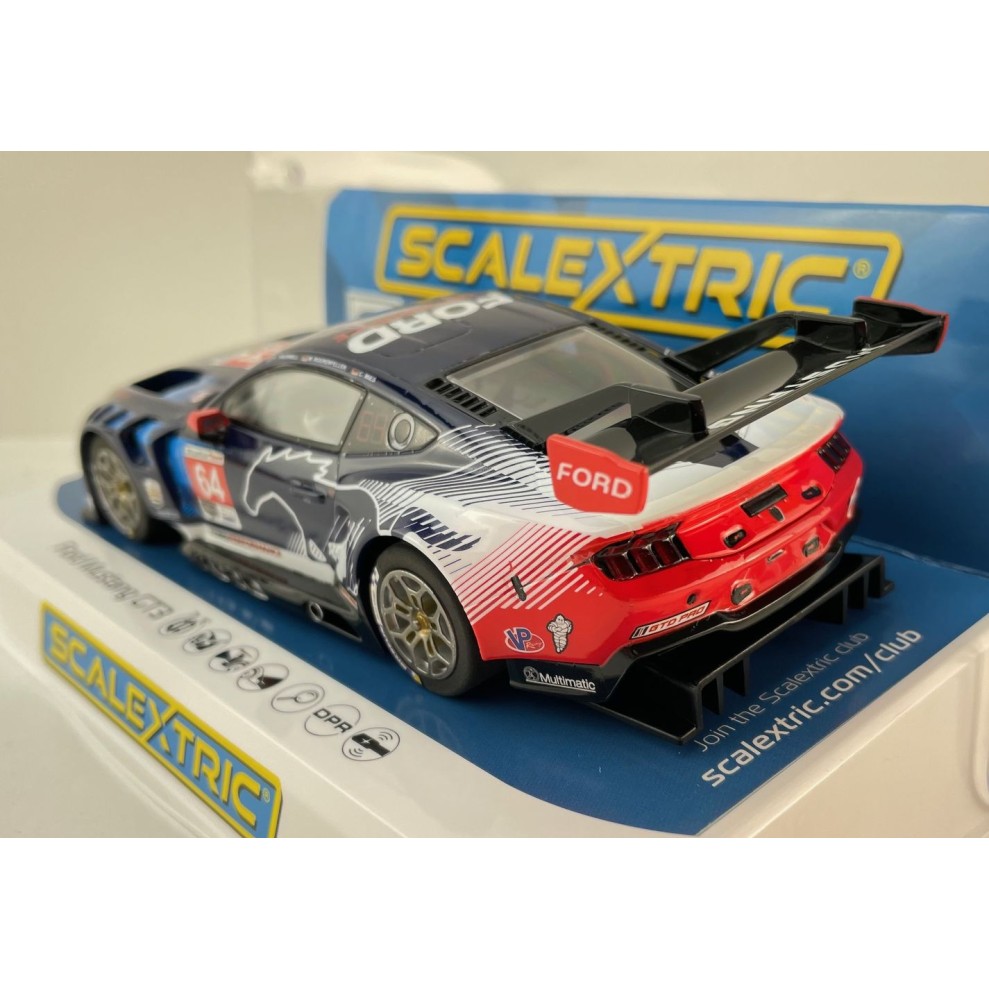 Scalextric C4503 - Ford Mustang GT3 Multimatic Motorsport 24h of Daytona 2024 Slot Car 1:32 Scale