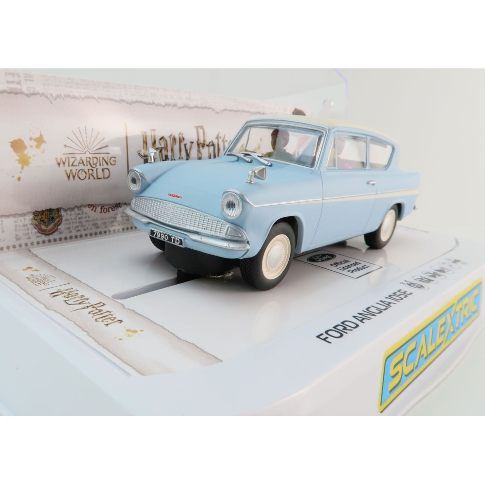 Scalextric C4504 Ford Anglia 105E - Harry Potter WIZARDING WORLD Slot Car 1:32 Scale