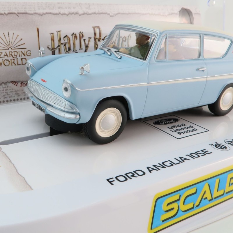 Scalextric C4504 Ford Anglia 105E - Harry Potter WIZARDING WORLD Slot Car 1:32 Scale