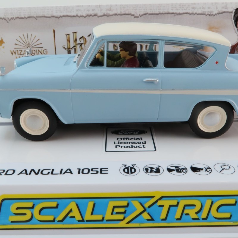 Scalextric C4504 Ford Anglia 105E - Harry Potter WIZARDING WORLD Slot Car 1:32 Scale