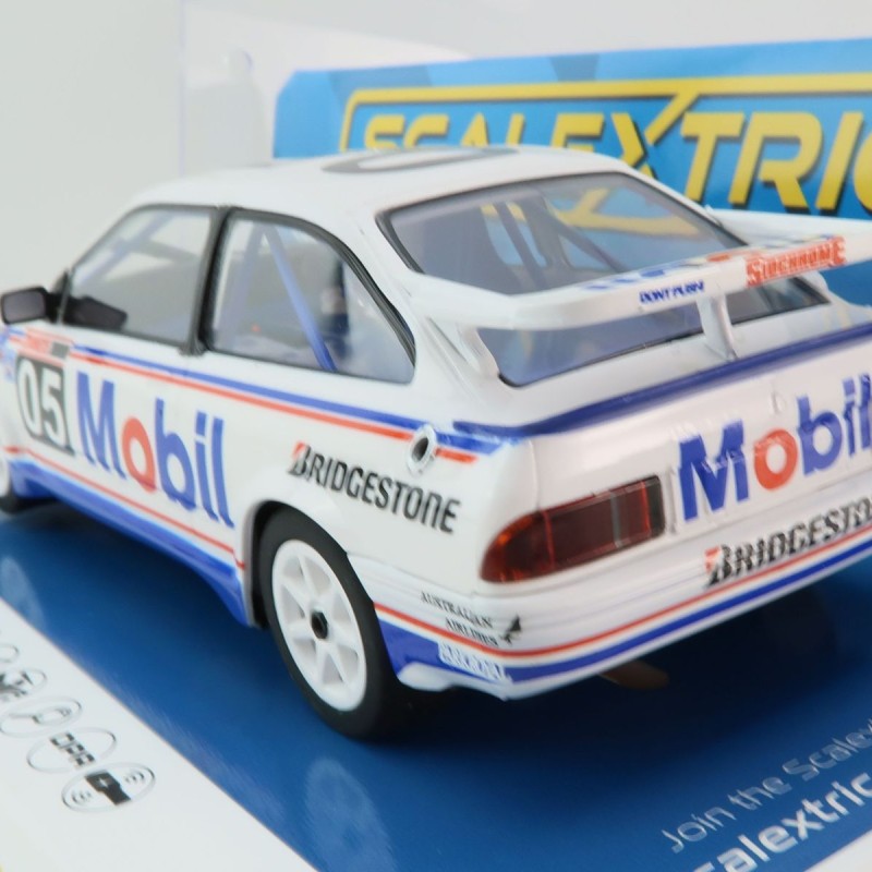 Scalextric C4505 Ford Sierra Cosworth RS500 Peter Brock Bathurst 1989 AU Theme  - Scale 1:32
