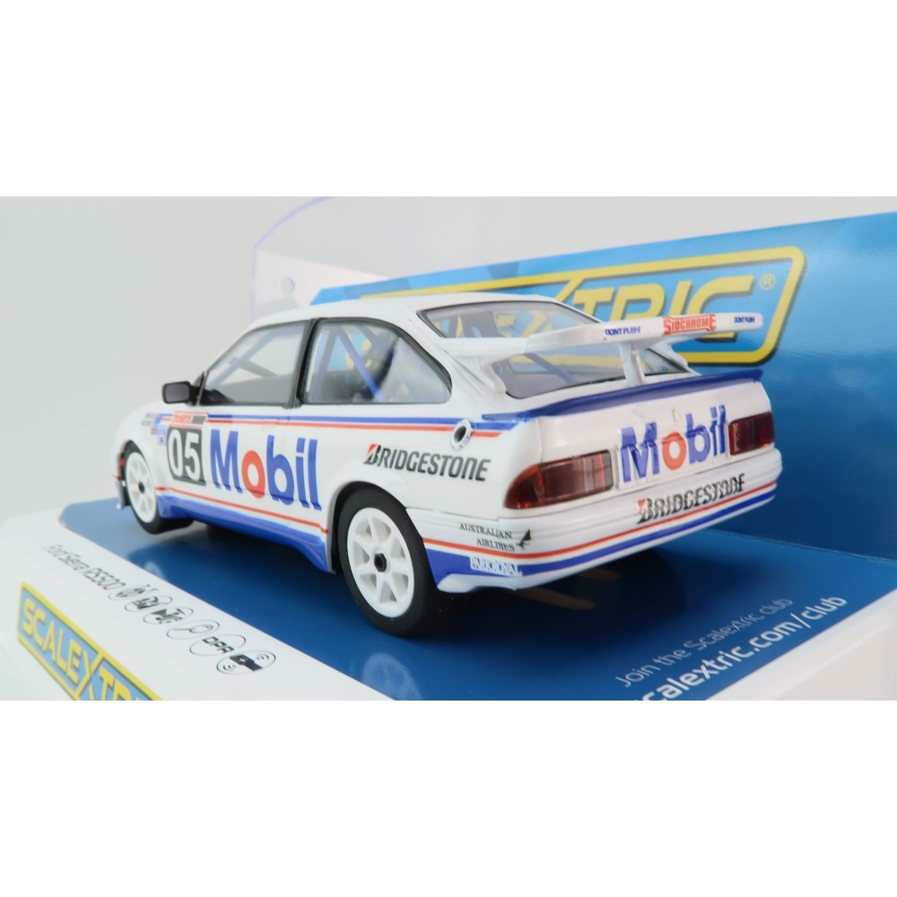 Scalextric C4505 Ford Sierra Cosworth RS500 Peter Brock Bathurst 1989 AU Theme  - Scale 1:32