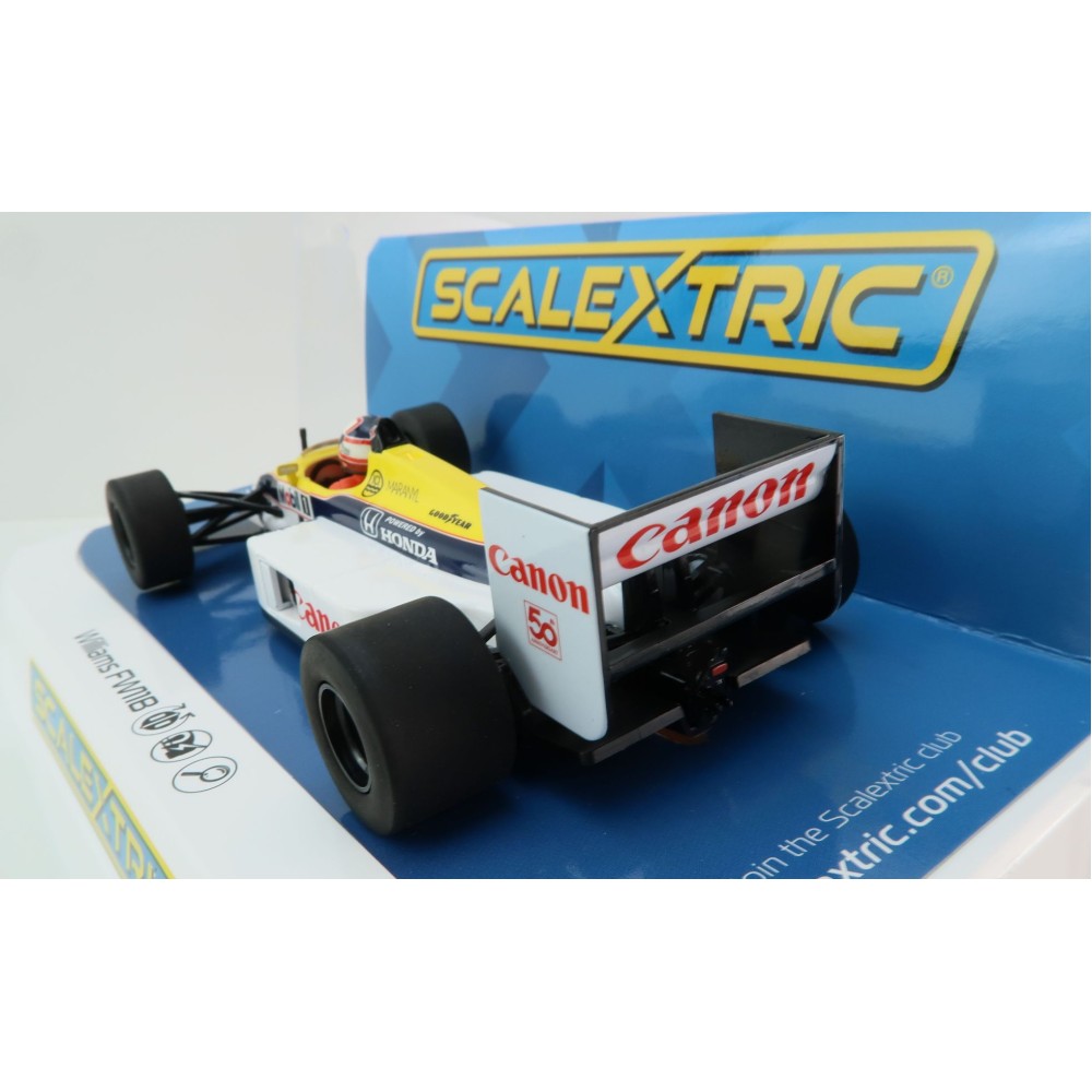 Scalextric C4508 Williams FW11B 1987 British Grand Prix Nigel Mansell Slot Car 1:32 Scale
