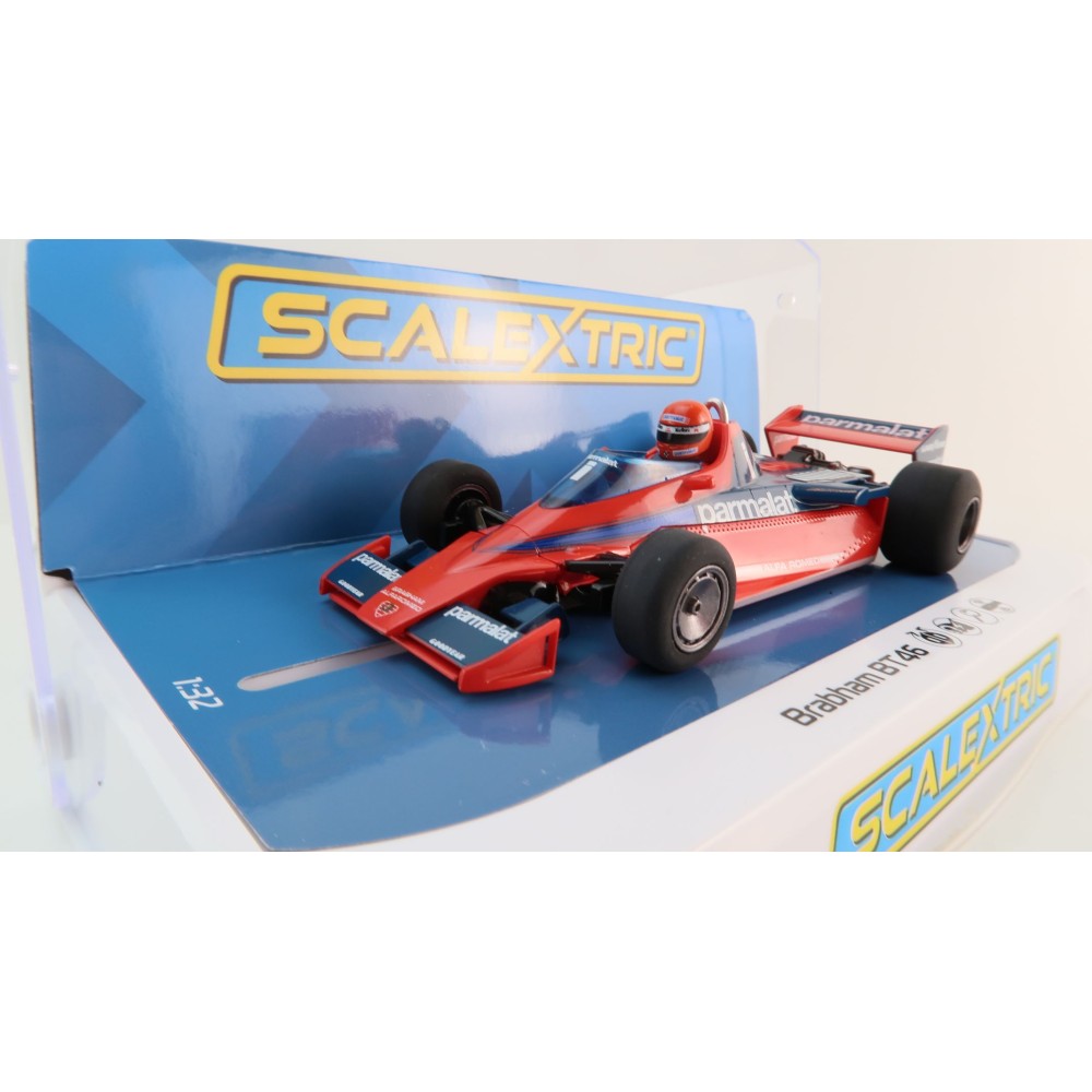 Scalextric C4510 Brabham BT46 Nikki Lauda Formula 1 Italian GP 1978 Slot Car 1:32 Scale