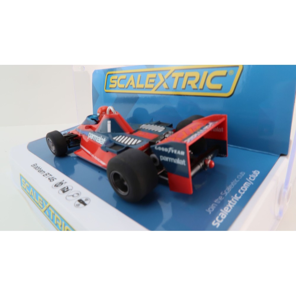 Scalextric C4510 Brabham BT46 Nikki Lauda Formula 1 Italian GP 1978 Slot Car 1:32 Scale