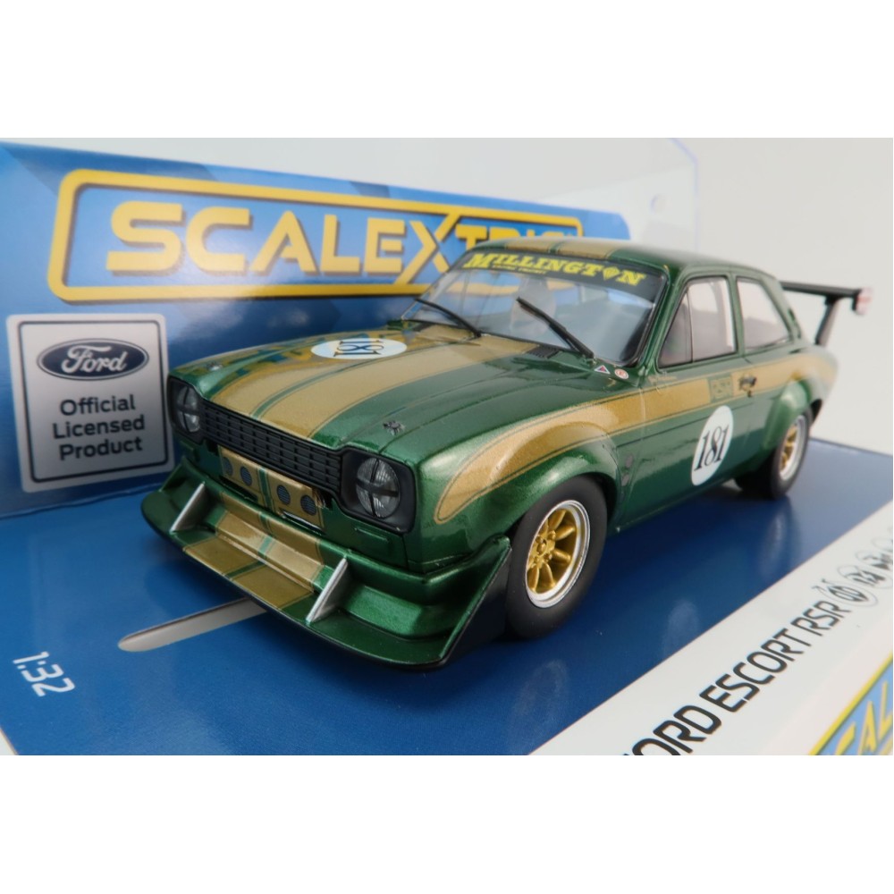 Scalextric C4511 Ford Escort RSR Jim Hutchinson Slot Car 1:32 Scale