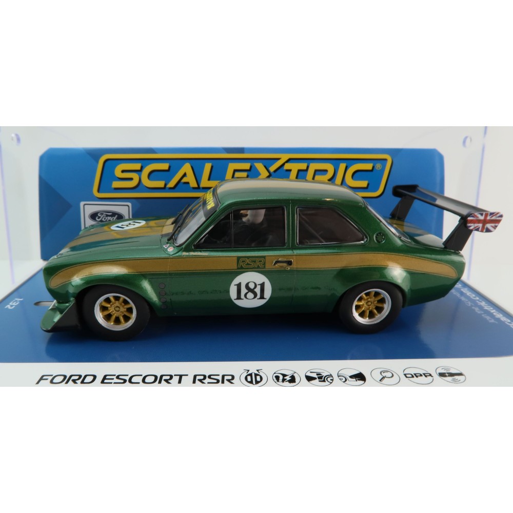 Scalextric C4511 Ford Escort RSR Jim Hutchinson Slot Car 1:32 Scale