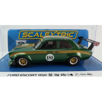 Scalextric C4511 Ford Escort RSR Jim Hutchinson Slot Car 1:32 Scale
