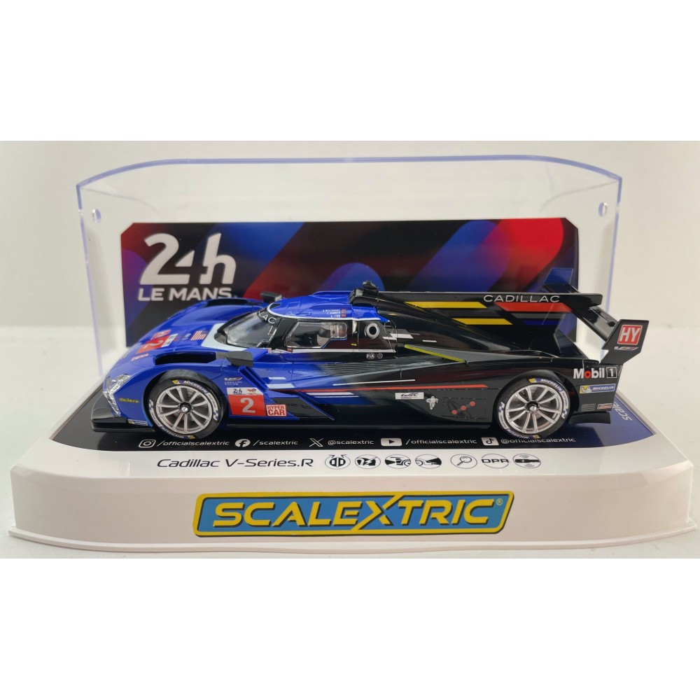 Scalextric C4512 - Cadillac V-Series.R 3rd 24 hours of Le Mans 2023 Slot Car 1:32 Scale