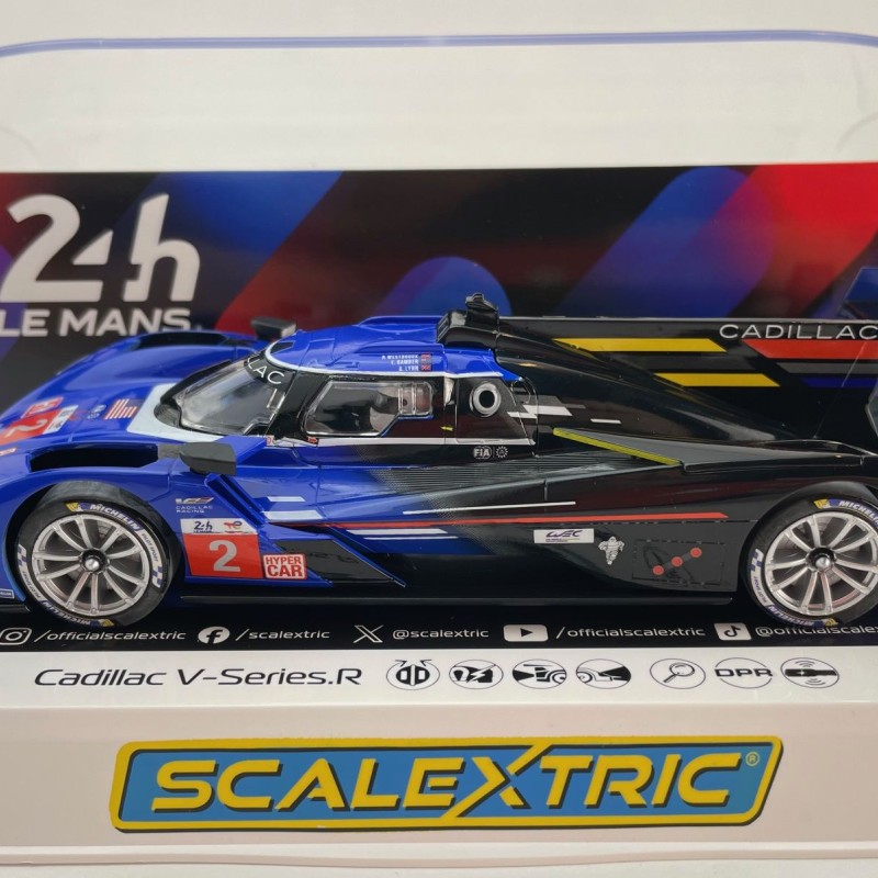 Scalextric C4512 - Cadillac V-Series.R 3rd 24 hours of Le Mans 2023 Slot Car 1:32 Scale