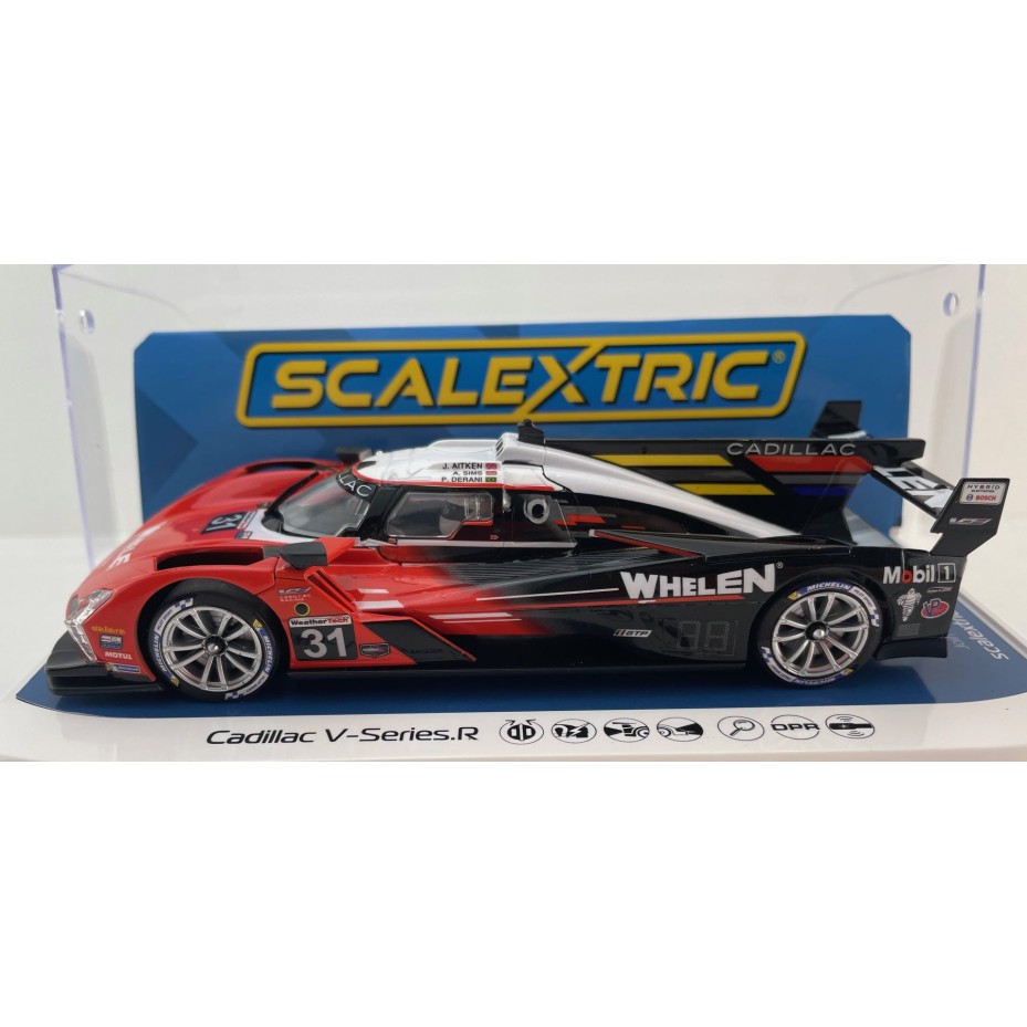 Scalextric C4515 Cadillac V-Series R - Whelen Engineering Slot Car 1:32 Scale