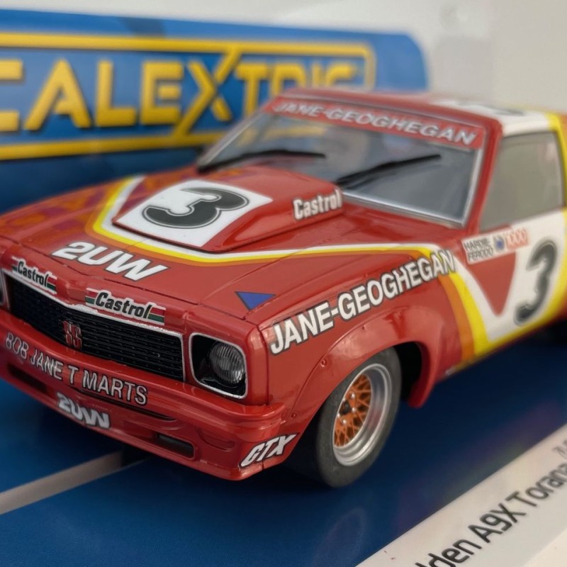 Scalextric C4516 Holden A9X Torana Bathurst 1977 Bob Jane AU Only Slot Car 1:32 Scale  