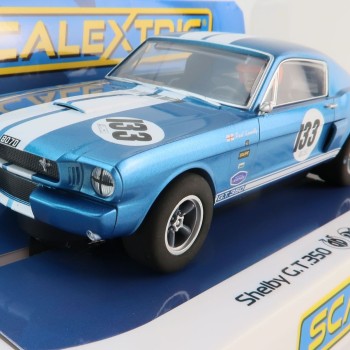 Scalextric C4517 Shelby Mustang GT350 - Paul Kenelly Equipe GTS Slot Car 1:32 Scale