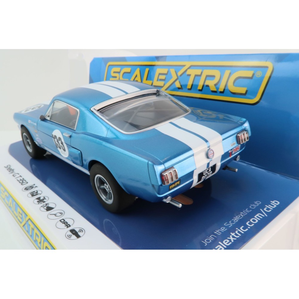 Scalextric C4517 Shelby Mustang GT350 - Paul Kenelly Equipe GTS Slot Car 1:32 Scale