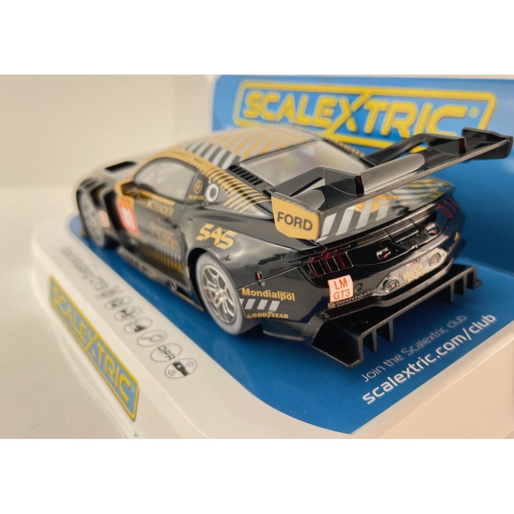 Scalextric C4519 Ford Mustang GT3 Proton Competition Qatar 2024 Slot Car 1:32 Scale