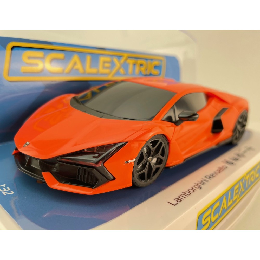 Scalextric C4523 Lamborghini Revuelto - Arancio Apodis Orange Slot Car 1:32 Scale