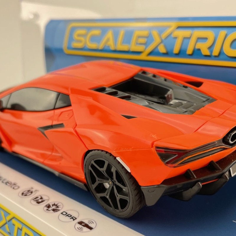 Scalextric C4523 Lamborghini Revuelto - Arancio Apodis Orange Slot Car 1:32 Scale