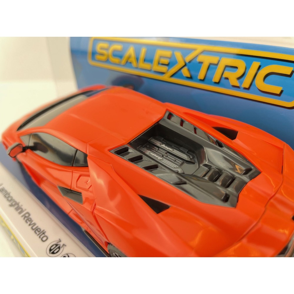Scalextric C4523 Lamborghini Revuelto - Arancio Apodis Orange Slot Car 1:32 Scale