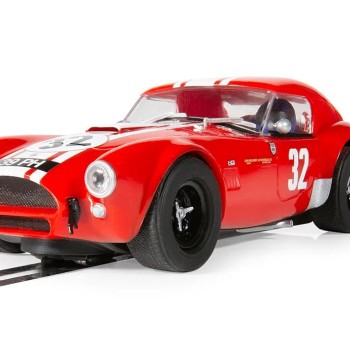 Scalextric C4528 Shelby Cobra 289 - Red - 39PH Slot Car 1:32 Scale