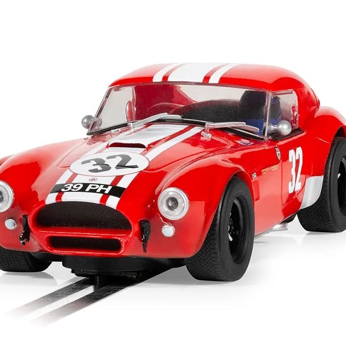 Scalextric C4528 Shelby Cobra 289 - Red - 39PH Slot Car 1:32 Scale
