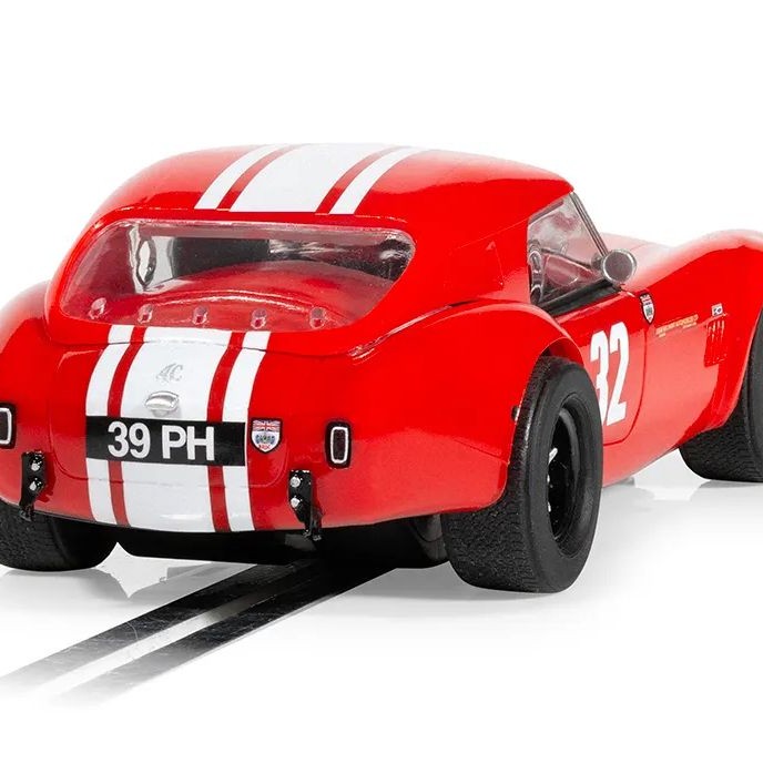 Scalextric C4528 Shelby Cobra 289 - Red - 39PH Slot Car 1:32 Scale