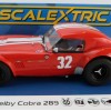Scalextric C4528 Shelby Cobra 289 - Red - 39PH Slot Car 1:32 Scale
