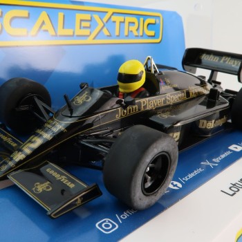 Scalextric C4529 LOTUS 98T F1 - AYRTON SENNA Slot Car 1:32 Scale