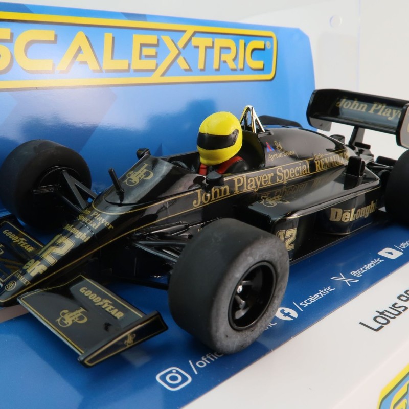 Scalextric C4529 LOTUS 98T F1 - AYRTON SENNA Slot Car 1:32 Scale