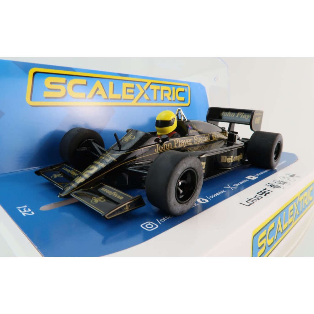 Scalextric C4529 LOTUS 98T F1 - AYRTON SENNA Slot Car 1:32 Scale