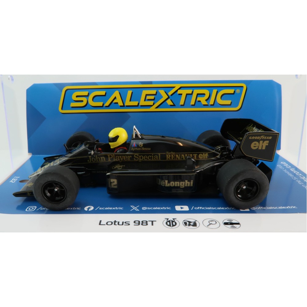 Scalextric C4529 LOTUS 98T F1 - AYRTON SENNA Slot Car 1:32 Scale