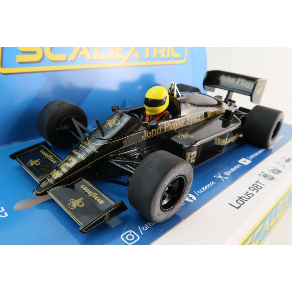 Scalextric C4529 LOTUS 98T F1 - AYRTON SENNA Slot Car 1:32 Scale