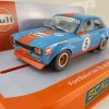 Scalextric C4530 Ford Escort MK1 Wayne Crabtree Fords 2023 Gulf Slot Car 1:32 Scale