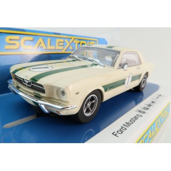 Scalextric C4531 1967 Ford Mustang - Ian Geoghegan No 1 AU Only Slot Car 1:32 Scale