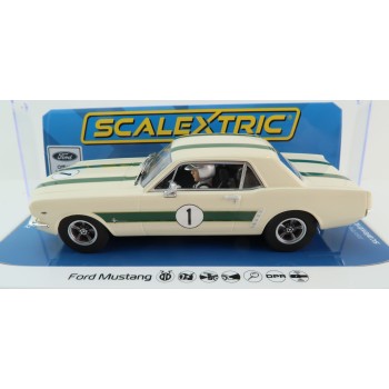 Scalextric C4531 1967 Ford Mustang - Ian Geoghegan No 1 AU Only Slot Car 1:32 Scale