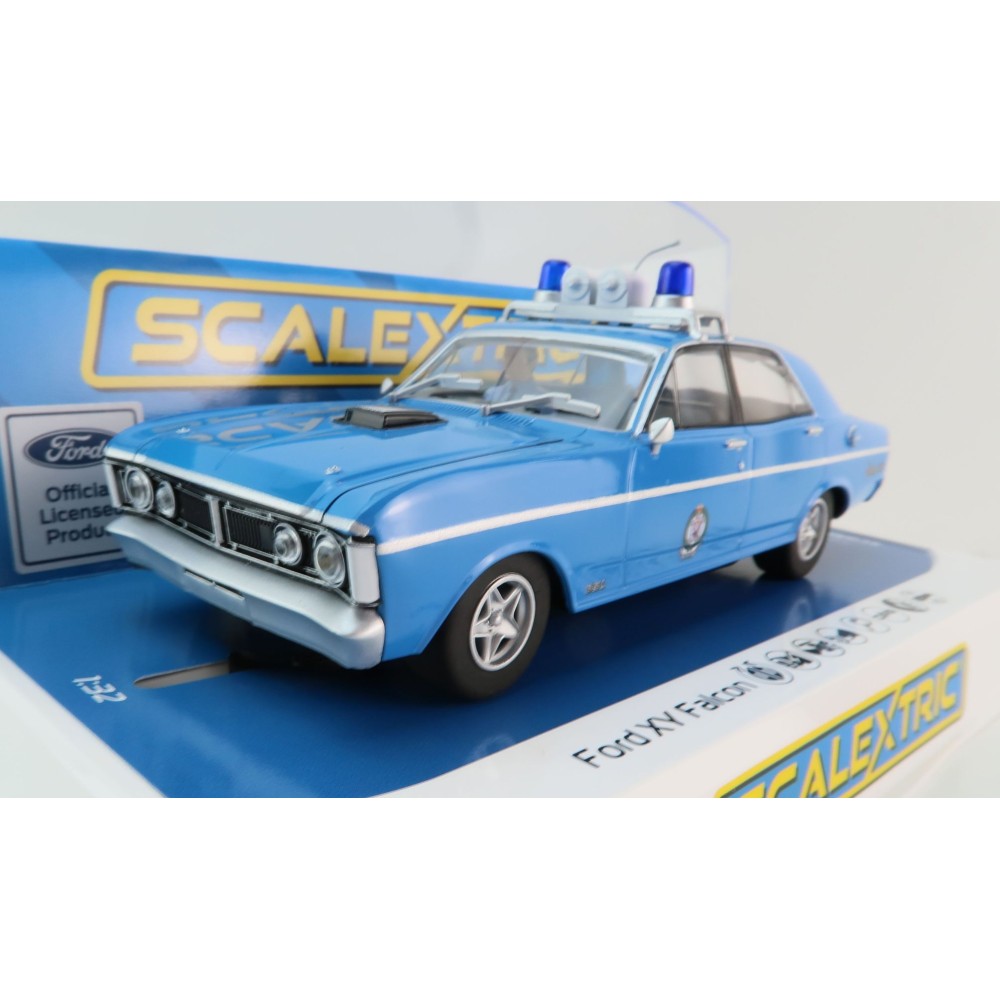 Scalextric C4532 Ford XY Falcon NSW Police Car Slot Car AU Exclusive 1:32 Scale