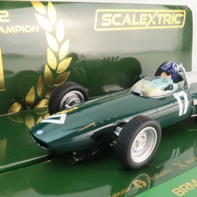 Scalextric C4536 BRM P57 - Winner Dutch GP 1962 - World Champion Edition Slot Car 1:32 Scale