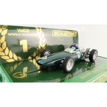 Scalextric C4536 BRM P57 - Winner Dutch GP 1962 - World Champion Edition Slot Car 1:32 Scale