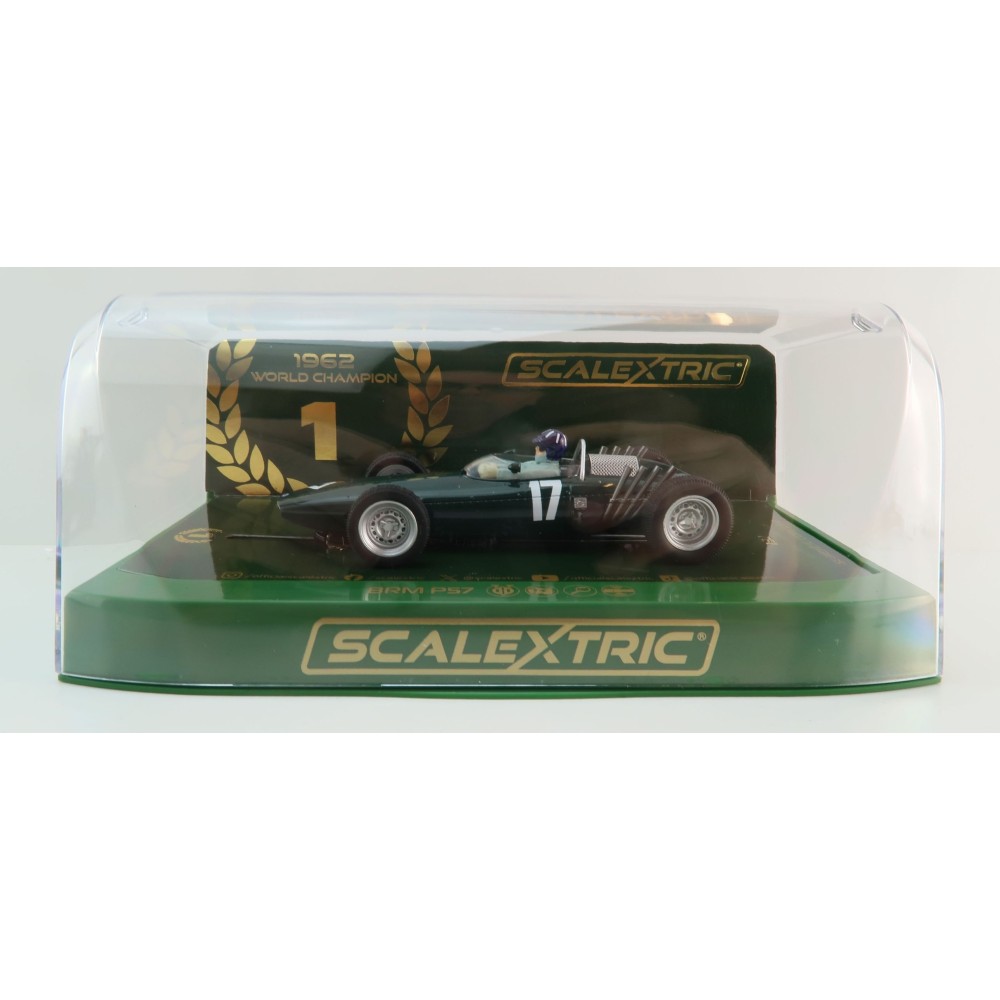 Scalextric C4536 BRM P57 - Winner Dutch GP 1962 - World Champion Edition Slot Car 1:32 Scale
