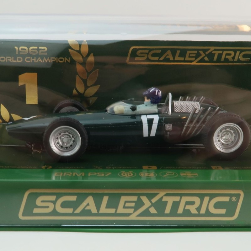 Scalextric C4536 BRM P57 - Winner Dutch GP 1962 - World Champion Edition Slot Car 1:32 Scale