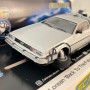 Scalextric C4541 - Back To The Future 2 - Flying Time Machine Cars DeLorean Slot Car 1:32 Scale