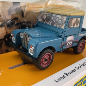 Scalextric C4543 Land Rover Series 1 - Shaun the Sheep Slot Car 1:32 Scale