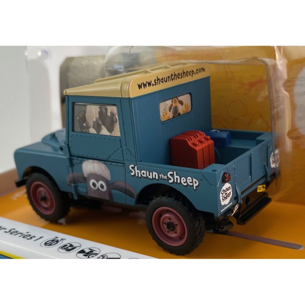 Scalextric C4543 Land Rover Series 1 - Shaun the Sheep Slot Car 1:32 Scale